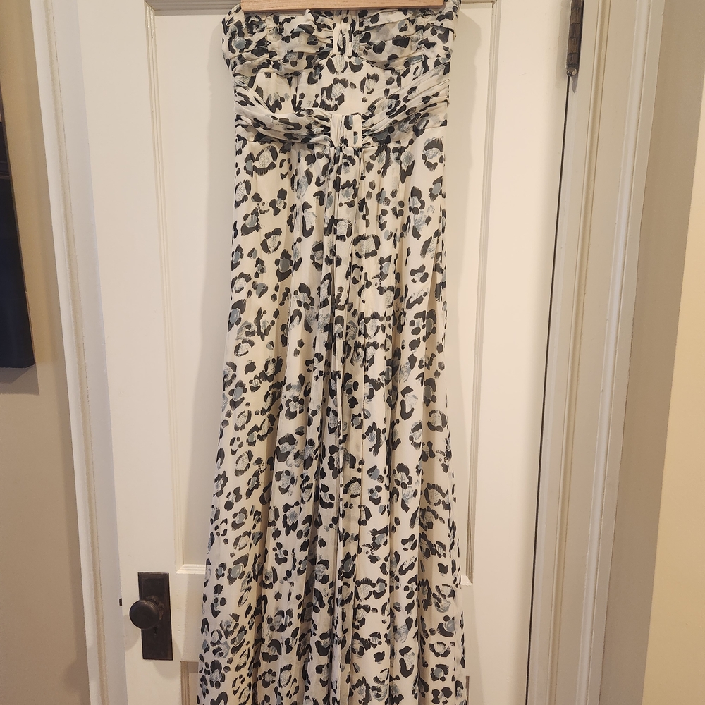 Nanette Lepore Cream Strapless Dress